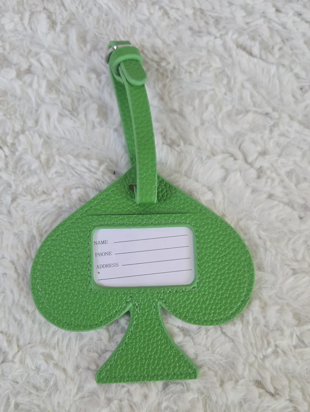 kate spade Green Spade Luggage Tag